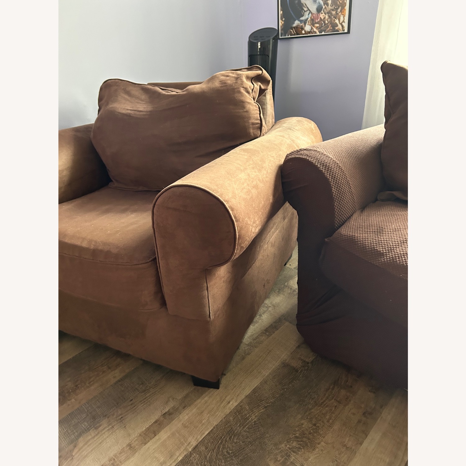 H.M. Richards Dark Brown Accent Chairs - image-3