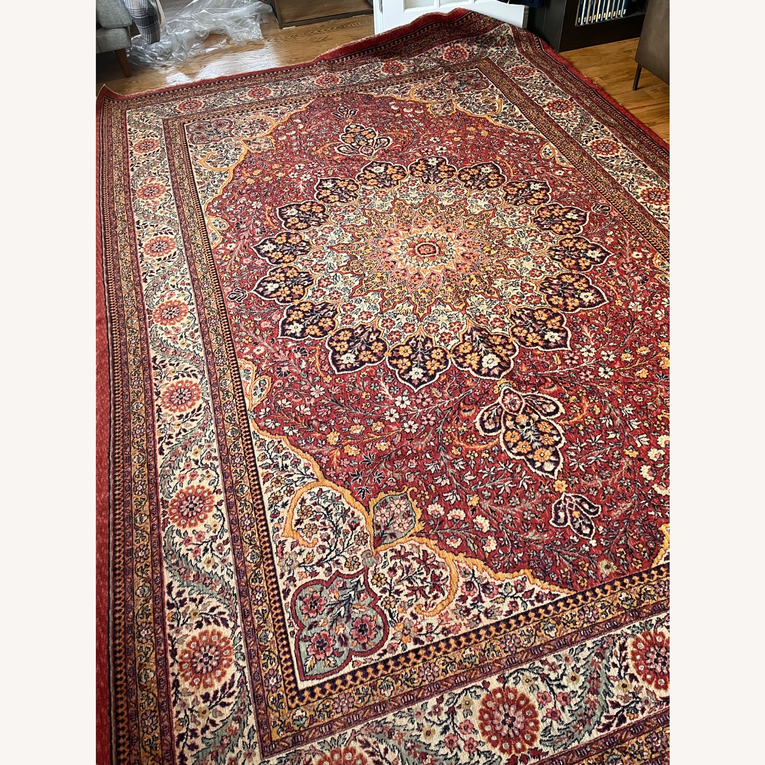 Antique Persian Rug 7.1' x 11.4' - image-2