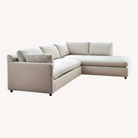 West Elm 2 Piece Seater Sofa