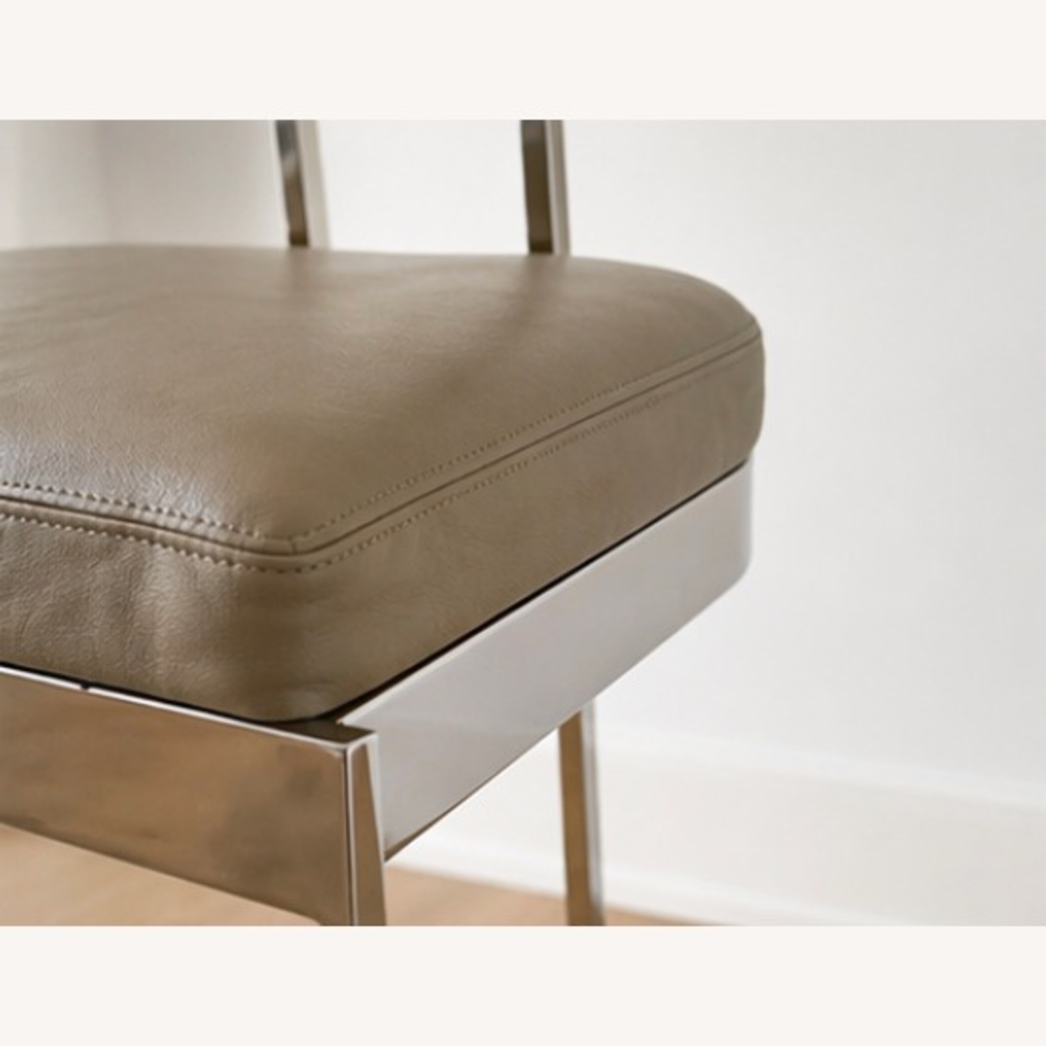 Powell Furniture Natural Stainless Steel Stools - image-5