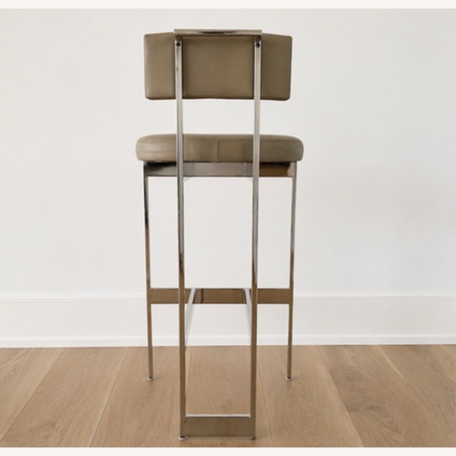 Powell Furniture Natural Stainless Steel Stools - image-2