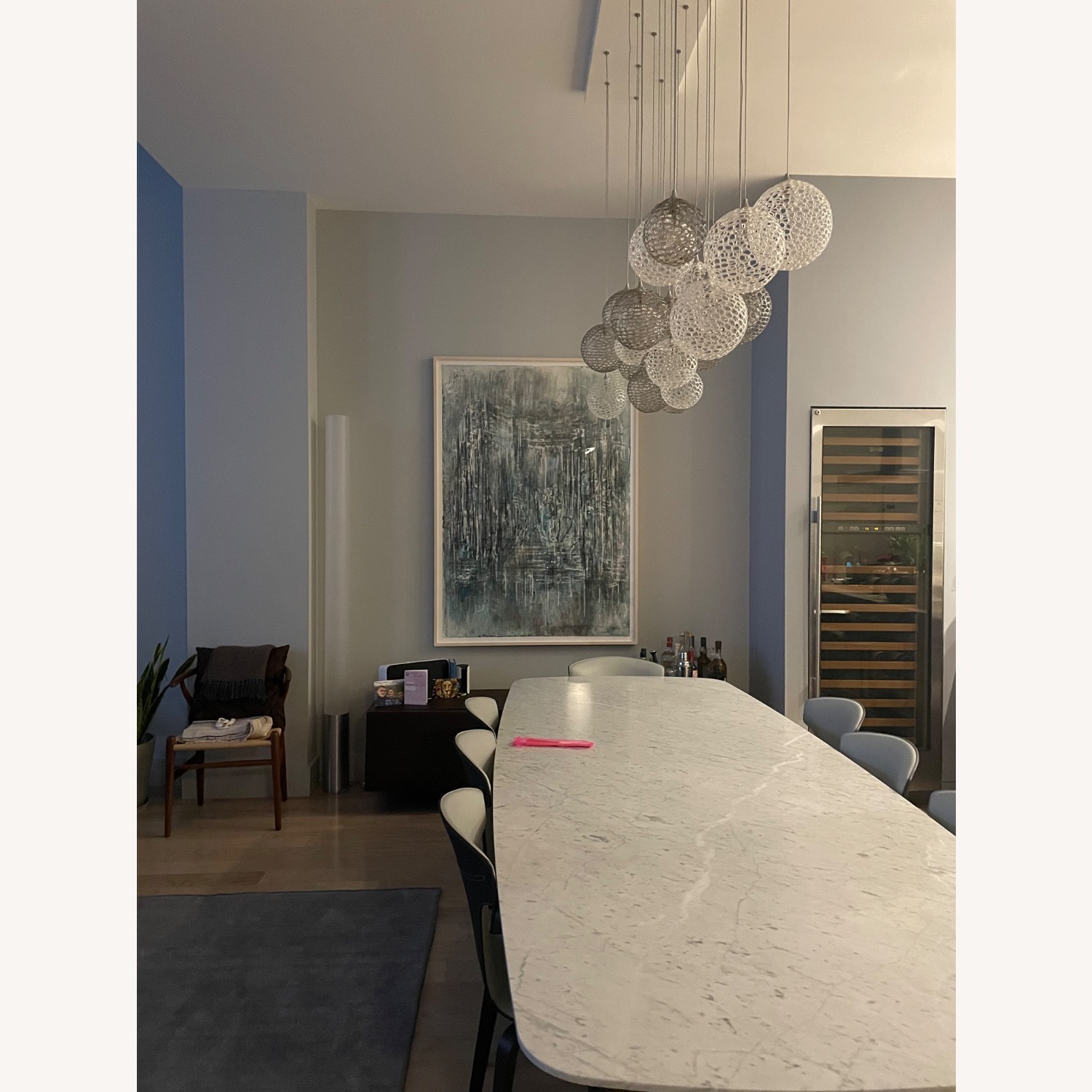 Shakuff Chandelier 25 Handblown Glass Pendants - image-4