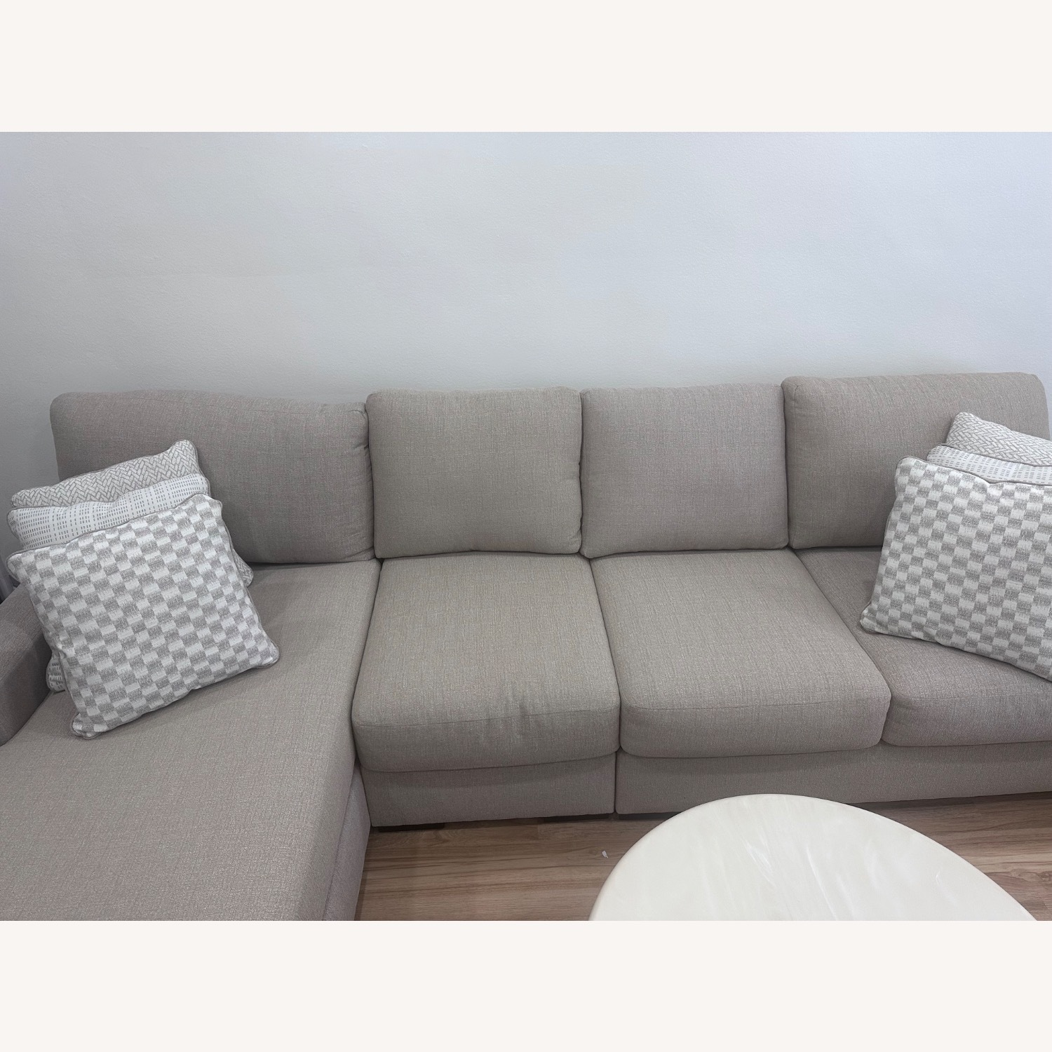 Ashley Larce Natural 3+ Piece Sectional - image-2