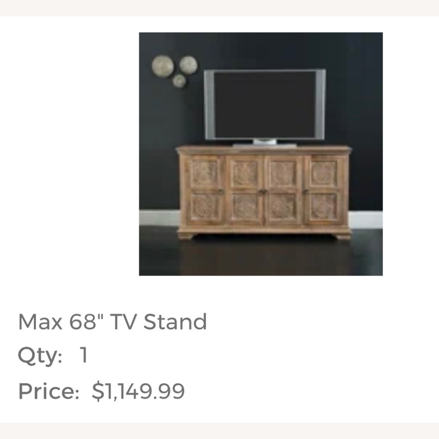 Hooker Furniture Corporation Glen Hurst 68in Entertainment Console - image-2