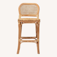 Amazon Natural Rattan Bar Stool Stool