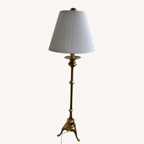 Used English Castle Brass Candle Floor Lamp for sale on AptDeco