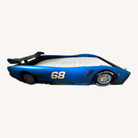 Turbo Race Car Twin Bed Blue