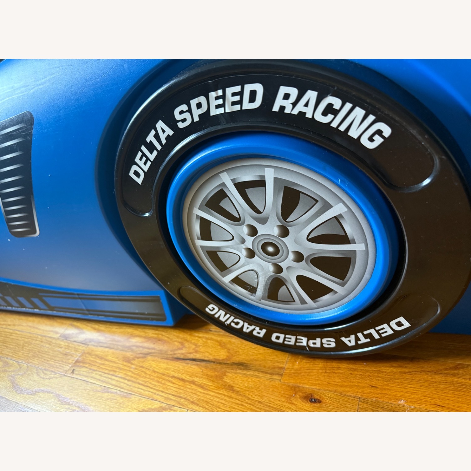 Turbo Race Car Twin Bed Blue - image-4