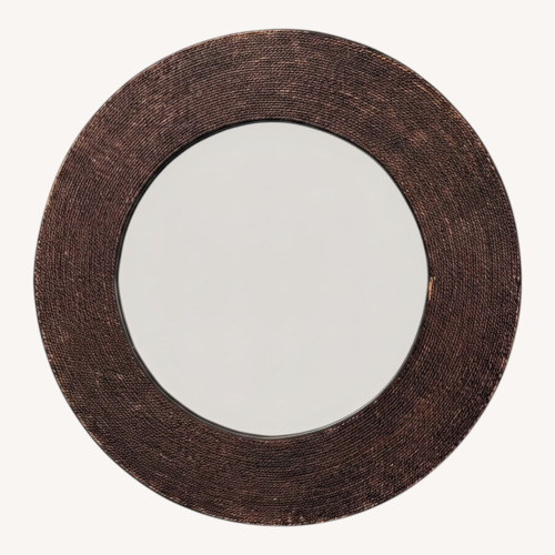 Used Large Round Mirror  for sale on AptDeco