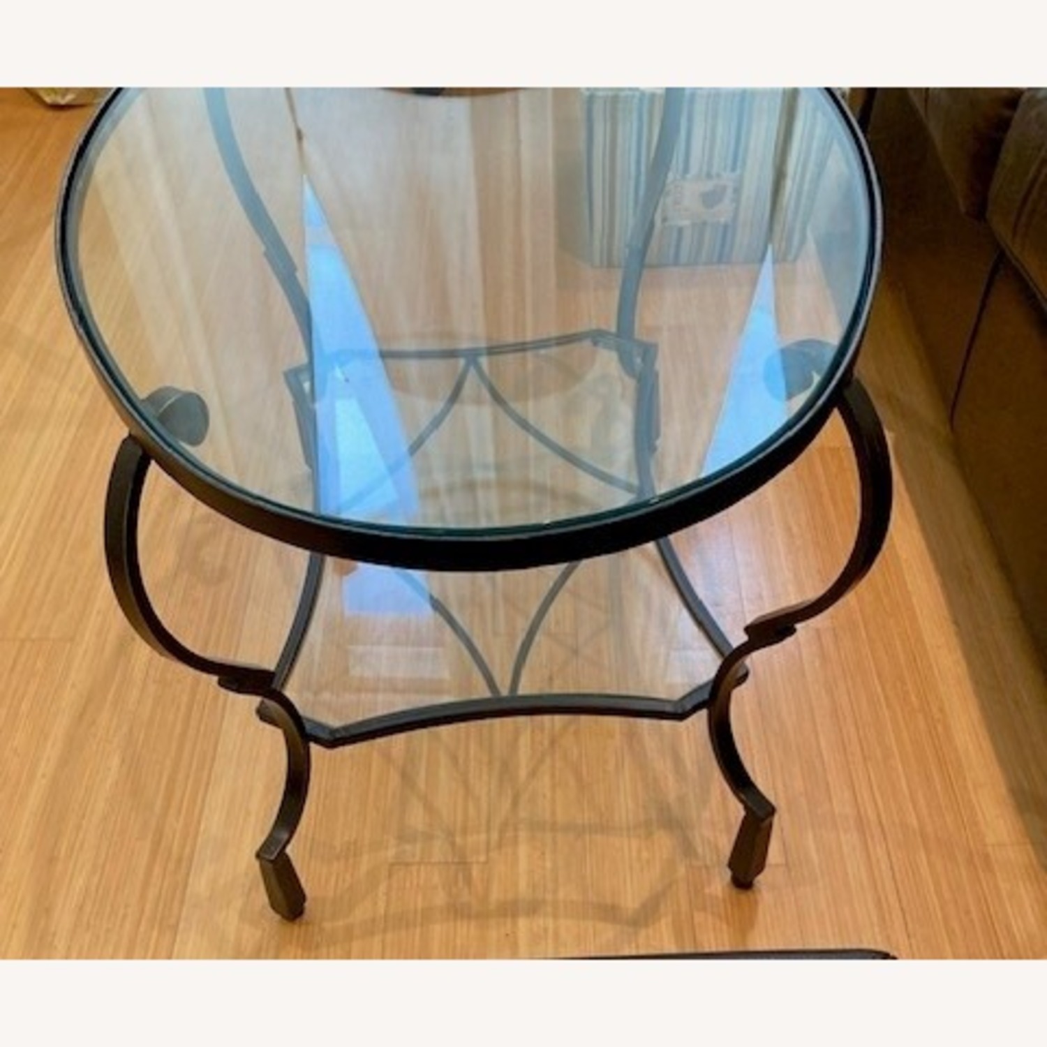 Pier 1 Imports Chasca Glass Coffee Table - image-4