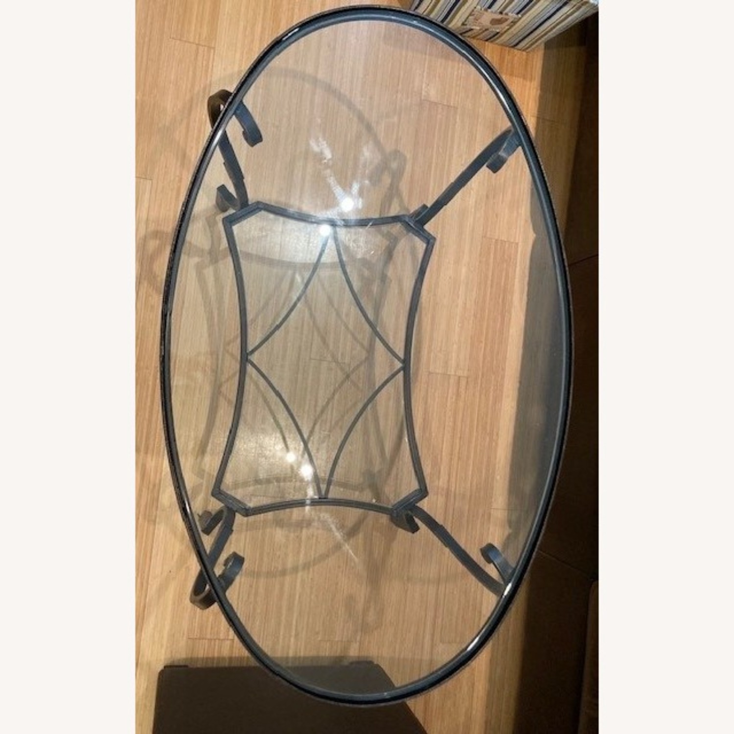 Pier 1 Imports Chasca Glass Coffee Table - image-3