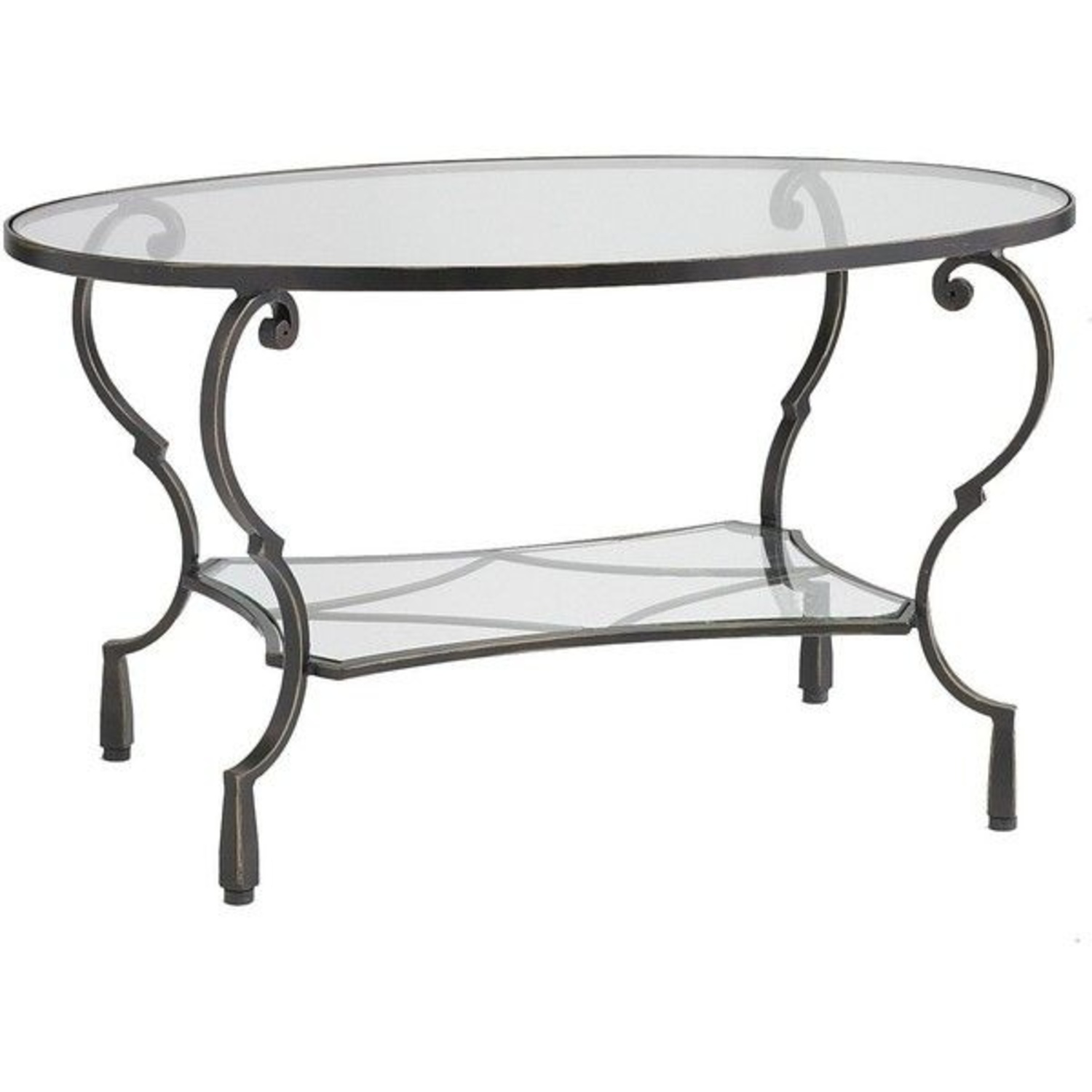 Pier 1 Imports Chasca Glass Coffee Table - image-5