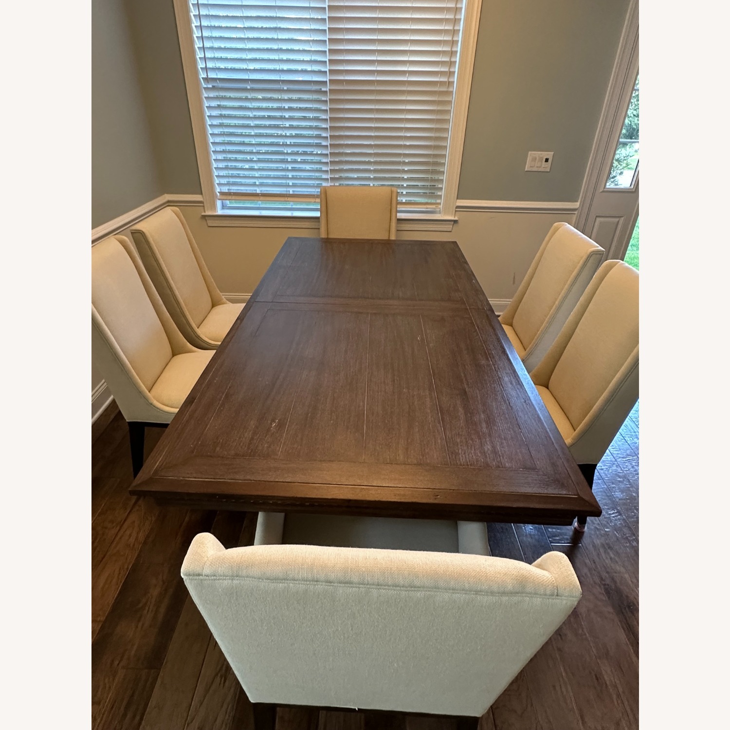 Restoration Hardware St. James Rectangular Extension Dining Table - image-7