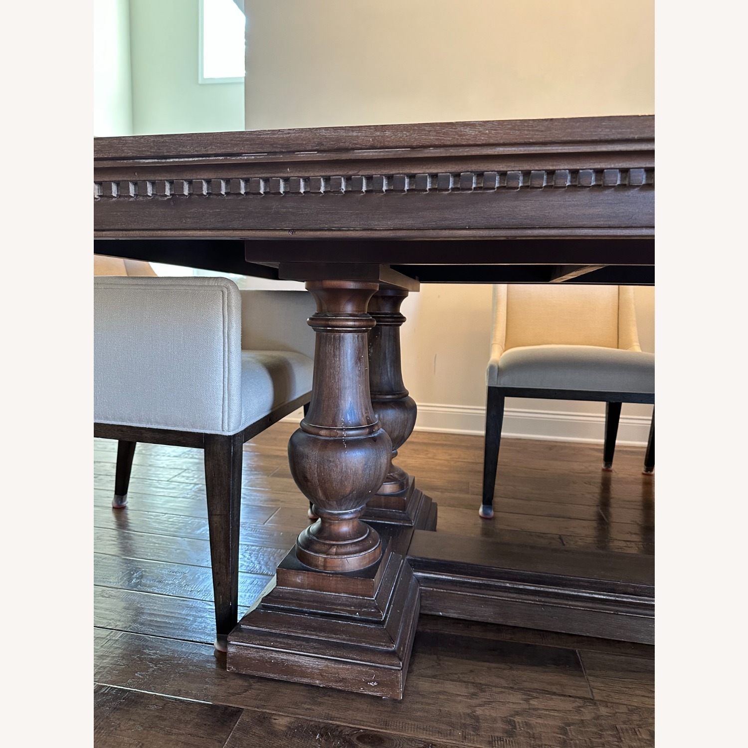 Restoration Hardware St. James Rectangular Extension Dining Table - image-3