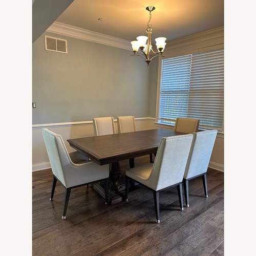 Used Restoration Hardware Leigh Fabric Dining Chairs for sale on AptDeco