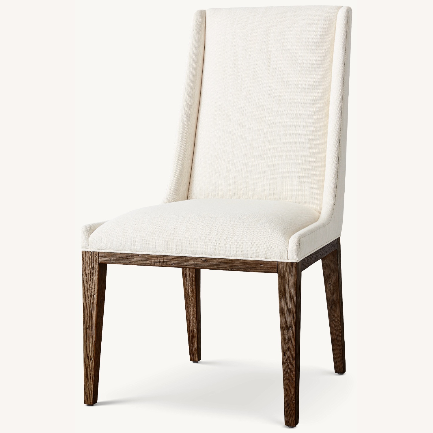 Restoration Hardware Leigh Fabric Dining Chairs - image-10