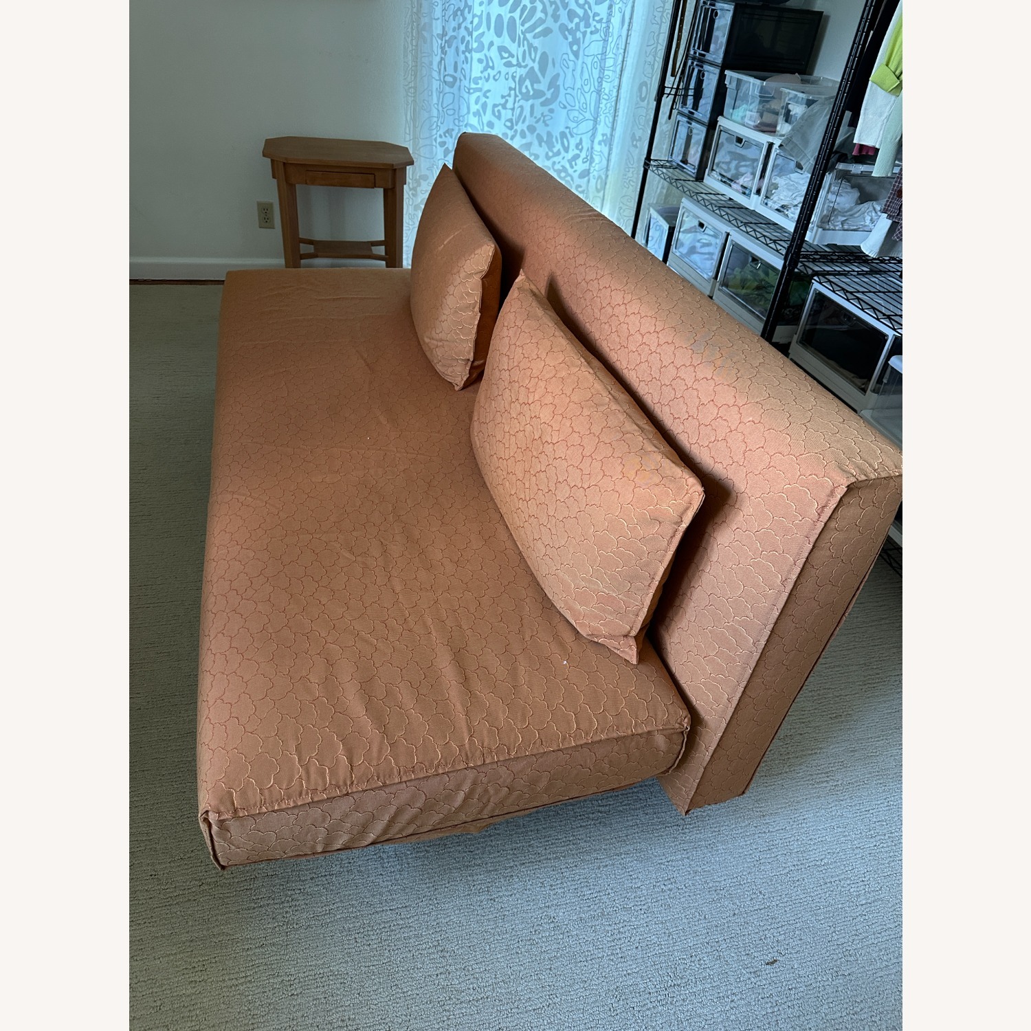 Design Within Reach Red Sleeper Sofa - image-4