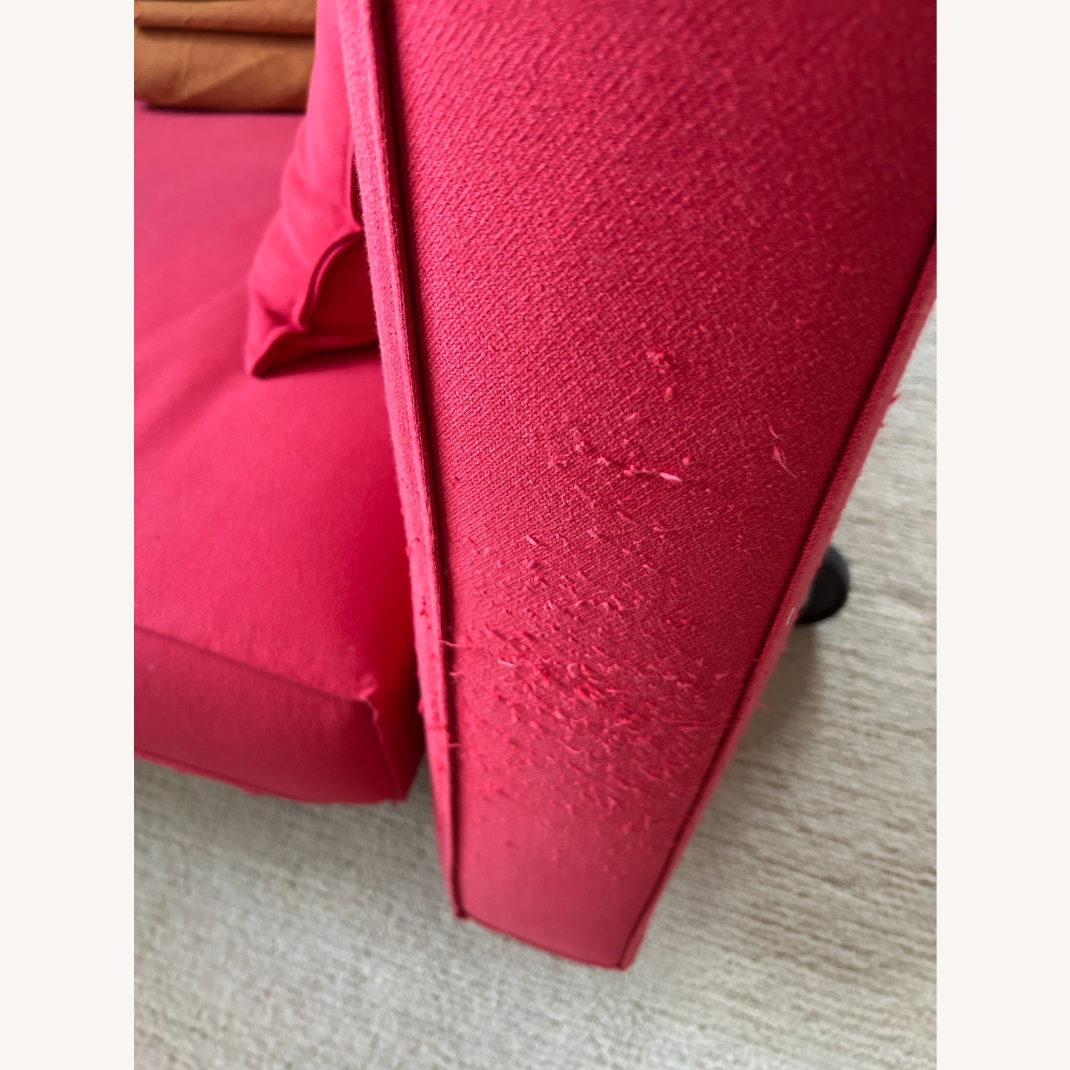 Design Within Reach Red Sleeper Sofa - image-2