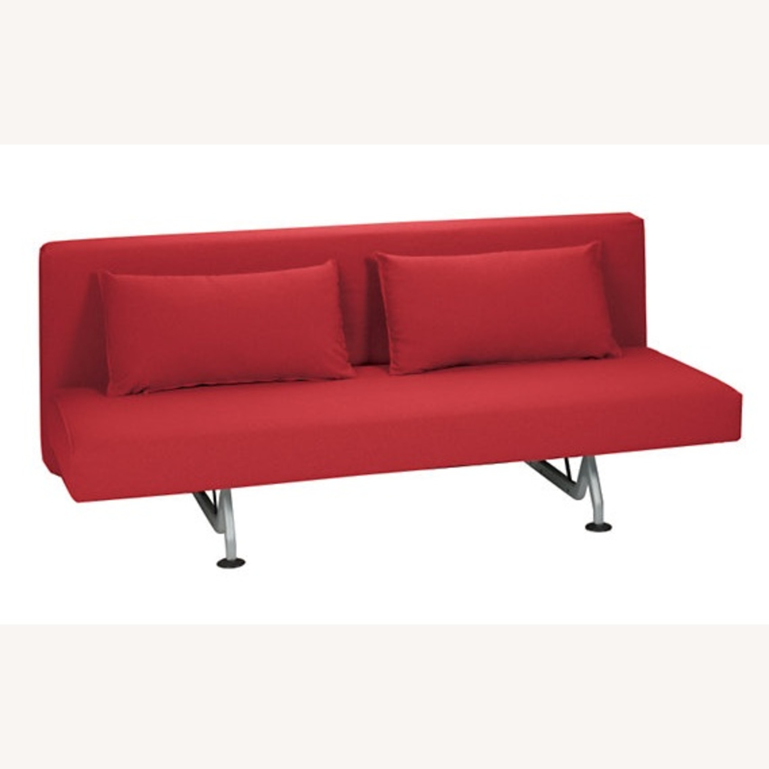 Design Within Reach Red Sleeper Sofa - image-9