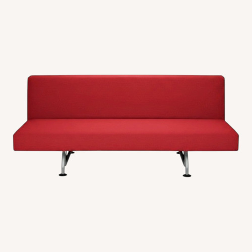 Used Design Within Reach Red Sleeper Sofa for sale on AptDeco