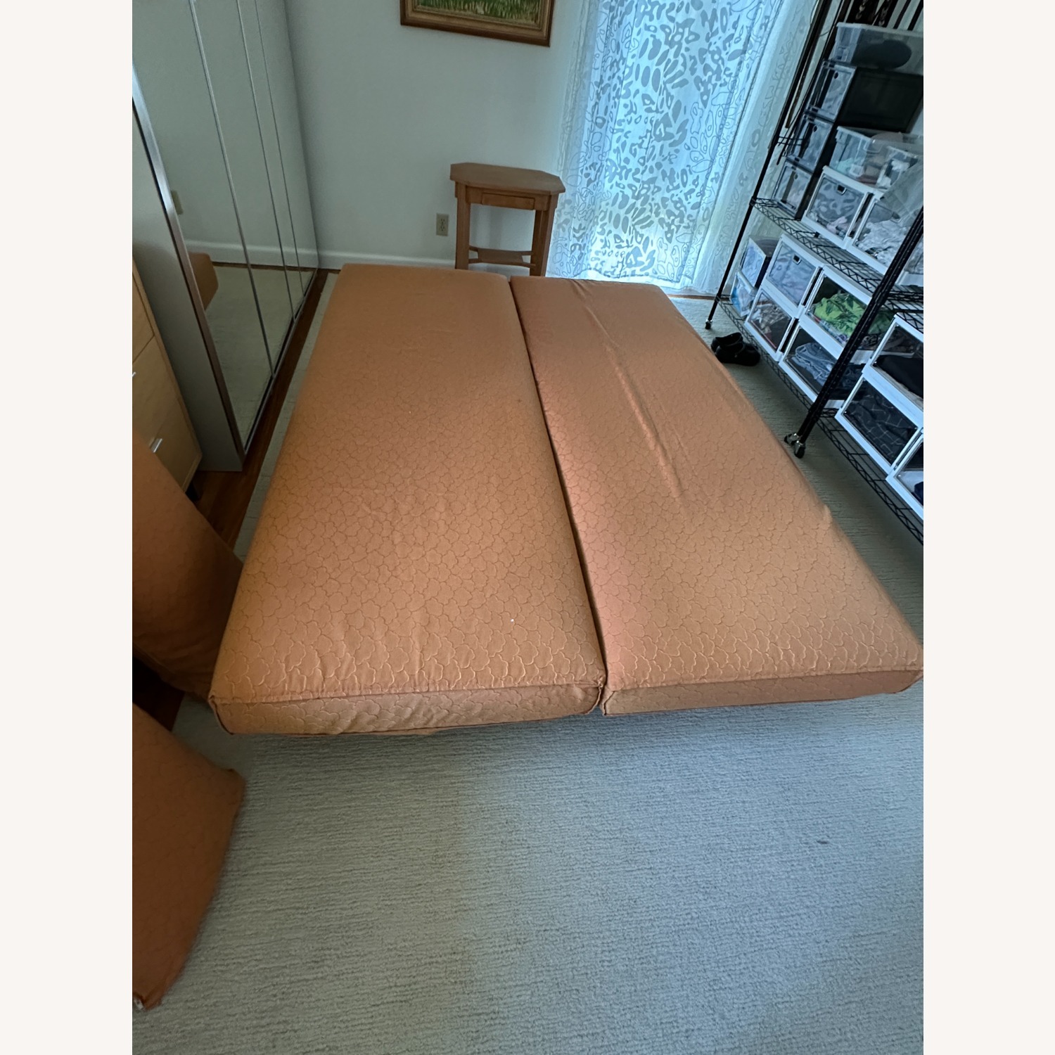 Design Within Reach Red Sleeper Sofa - image-3