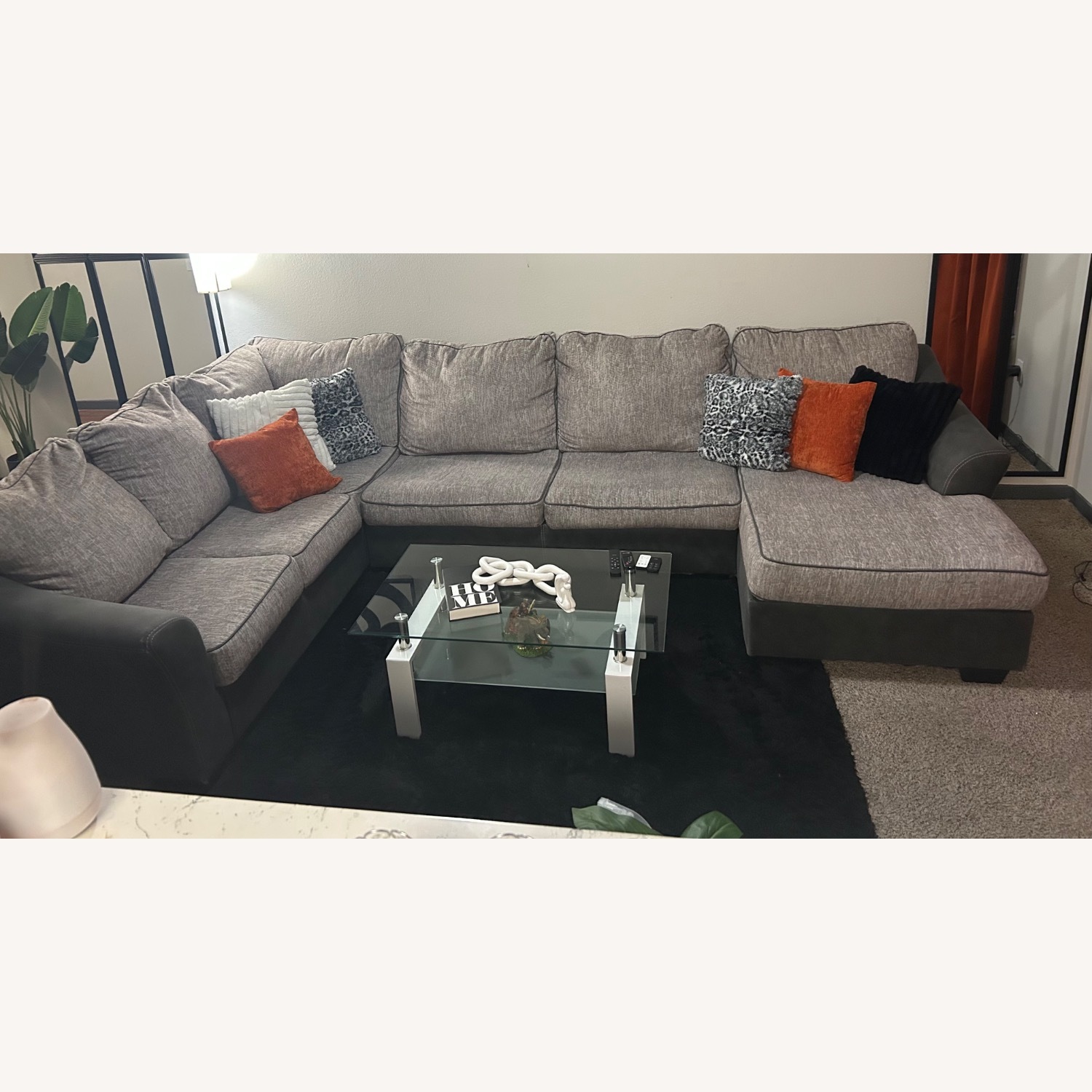 Light Gray 3+ Piece Sectional - image-3