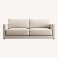 Crate & Barrel Natural 2 Seater Sofa