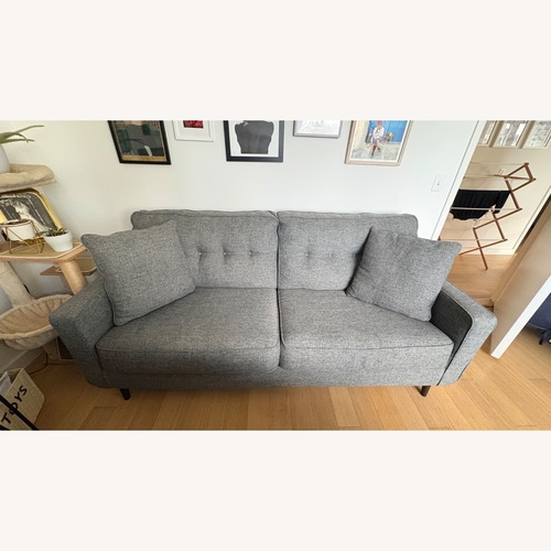 Used Ashley Furniture Dark Gray Fabric 3+ Seater Sofa for sale on AptDeco