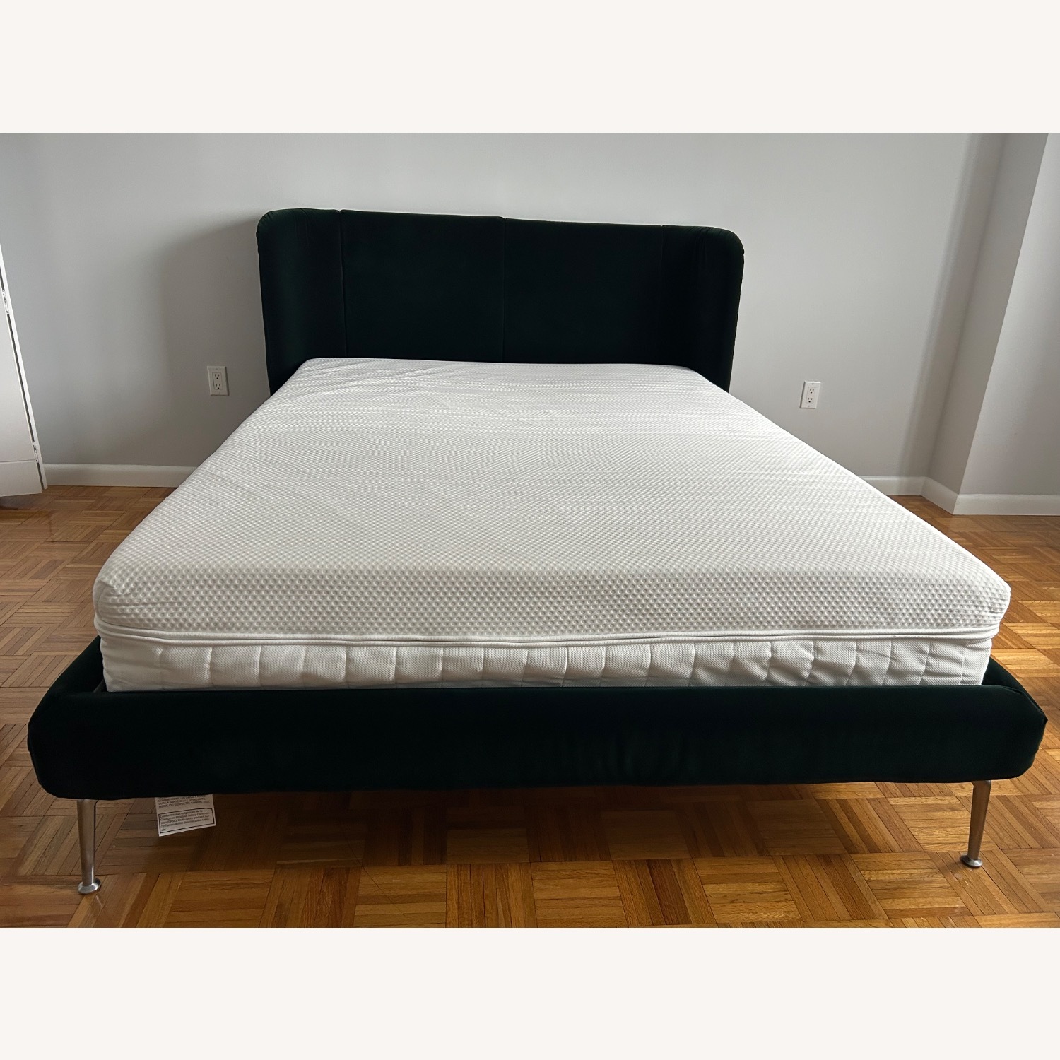 IKEA Green Queen Bed - image-8