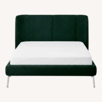 IKEA Green Queen Bed