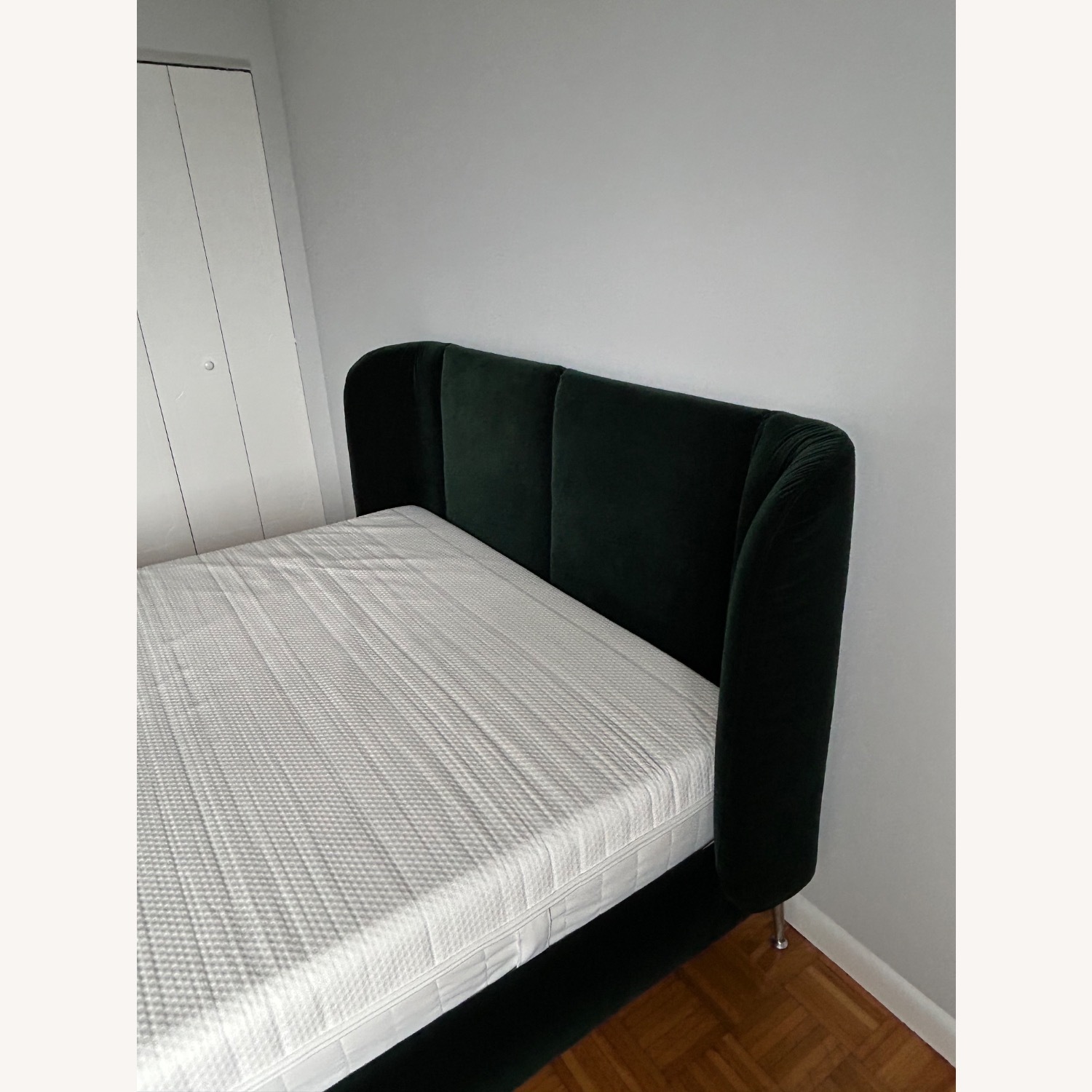 IKEA Green Queen Bed - image-4