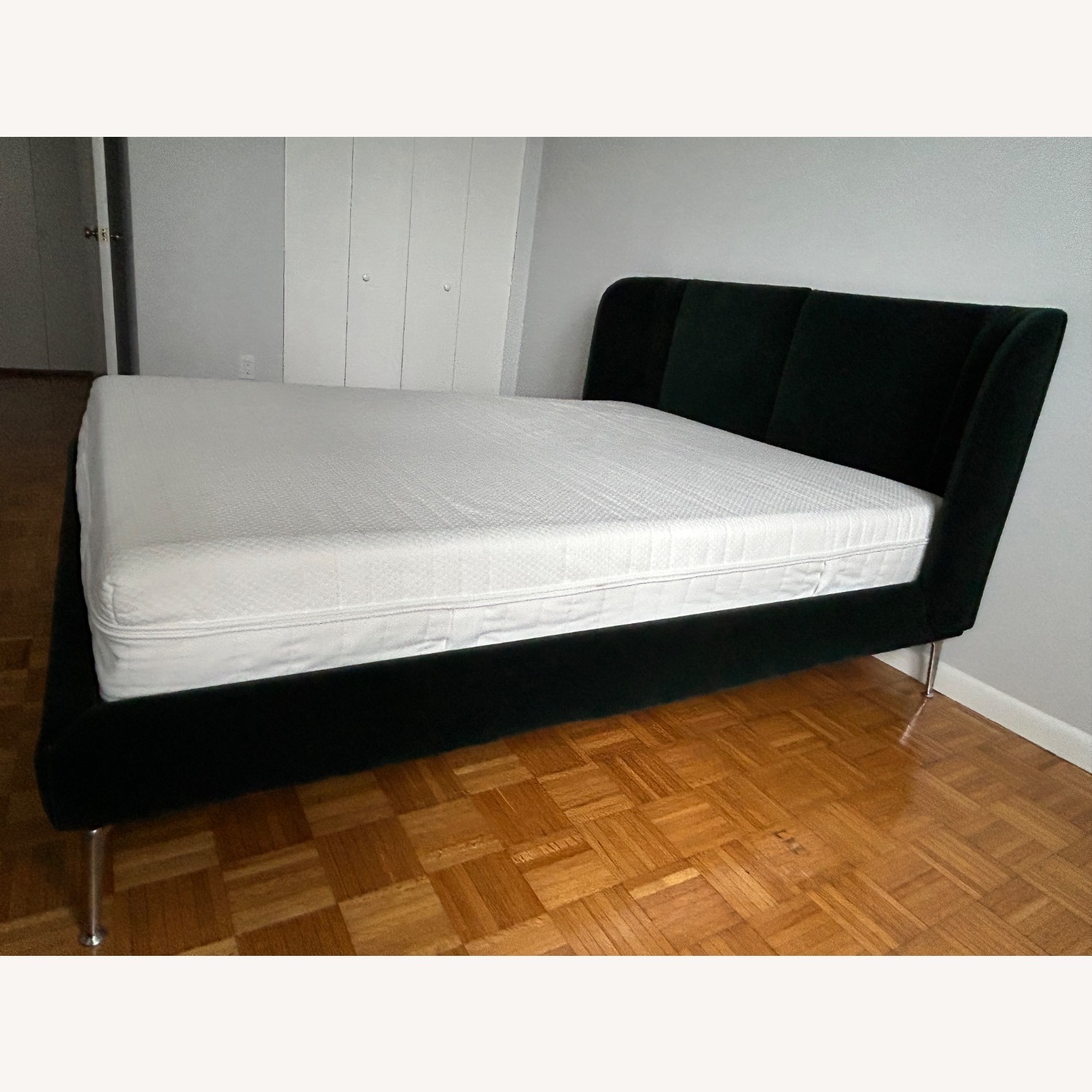 IKEA Green Queen Bed - image-2