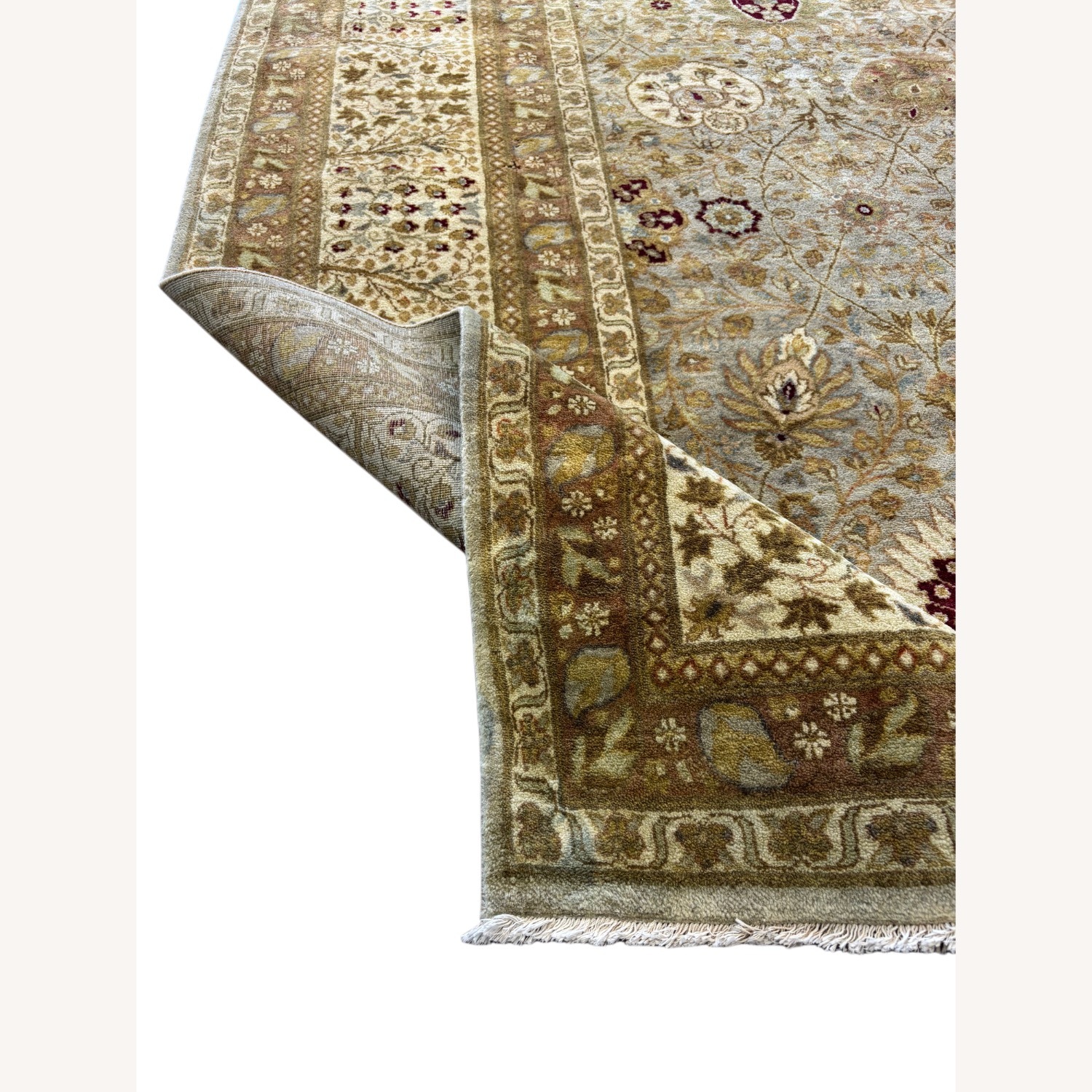Natural Wool Area Rug 9' x 12' - image-3