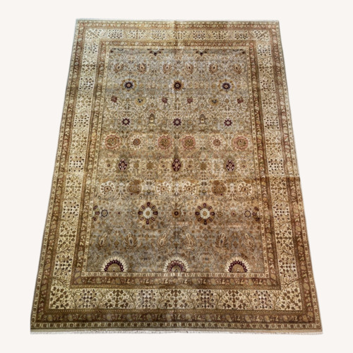 Used Natural Wool Area Rug 9' x 12' for sale on AptDeco