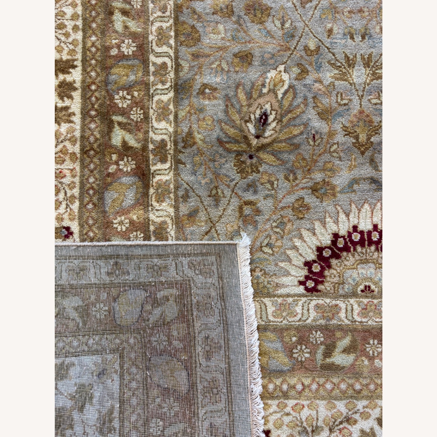 Natural Wool Area Rug 9' x 12' - image-5