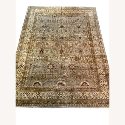 Used Natural Wool Area Rug 9' x 12' for sale on AptDeco