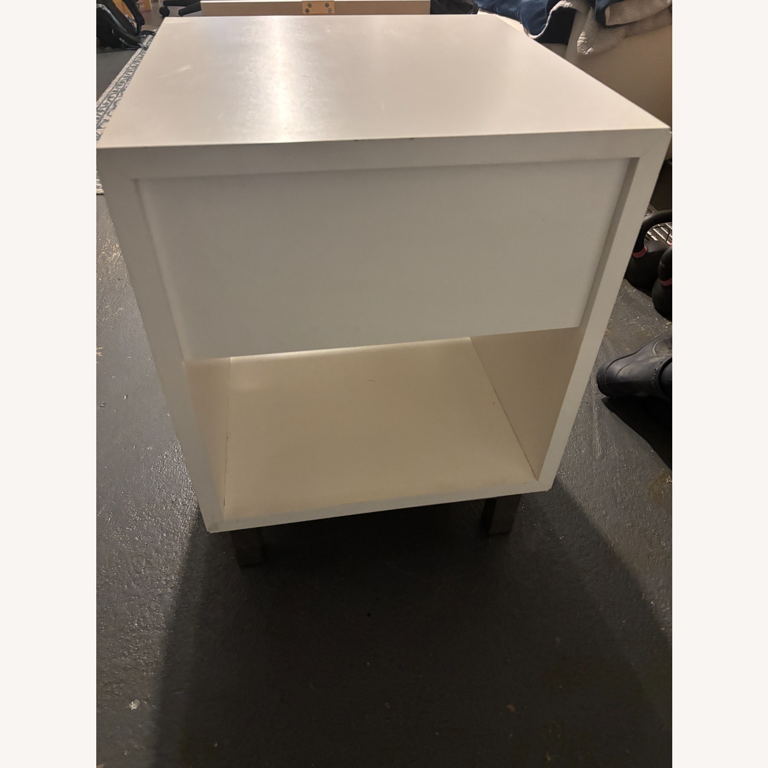 Room & Board Copenhagen White Wood Nightstand - image-7