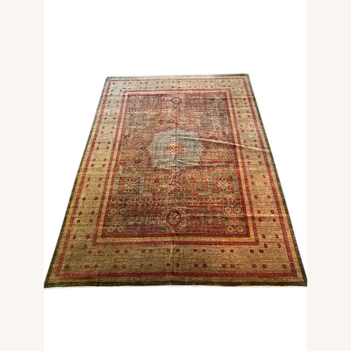 Used M. Christopher Collection Gold Wool Rug 10 x 13 for sale on AptDeco