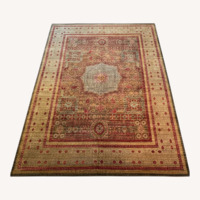 M. Christopher Collection Gold Wool Rug 10 x 13