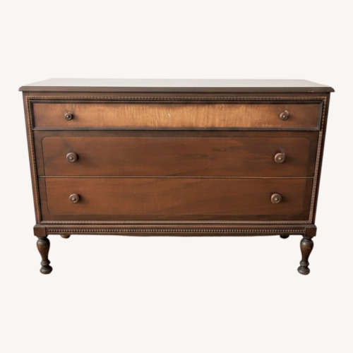 Used Dark Brown Wood Dresser for sale on AptDeco