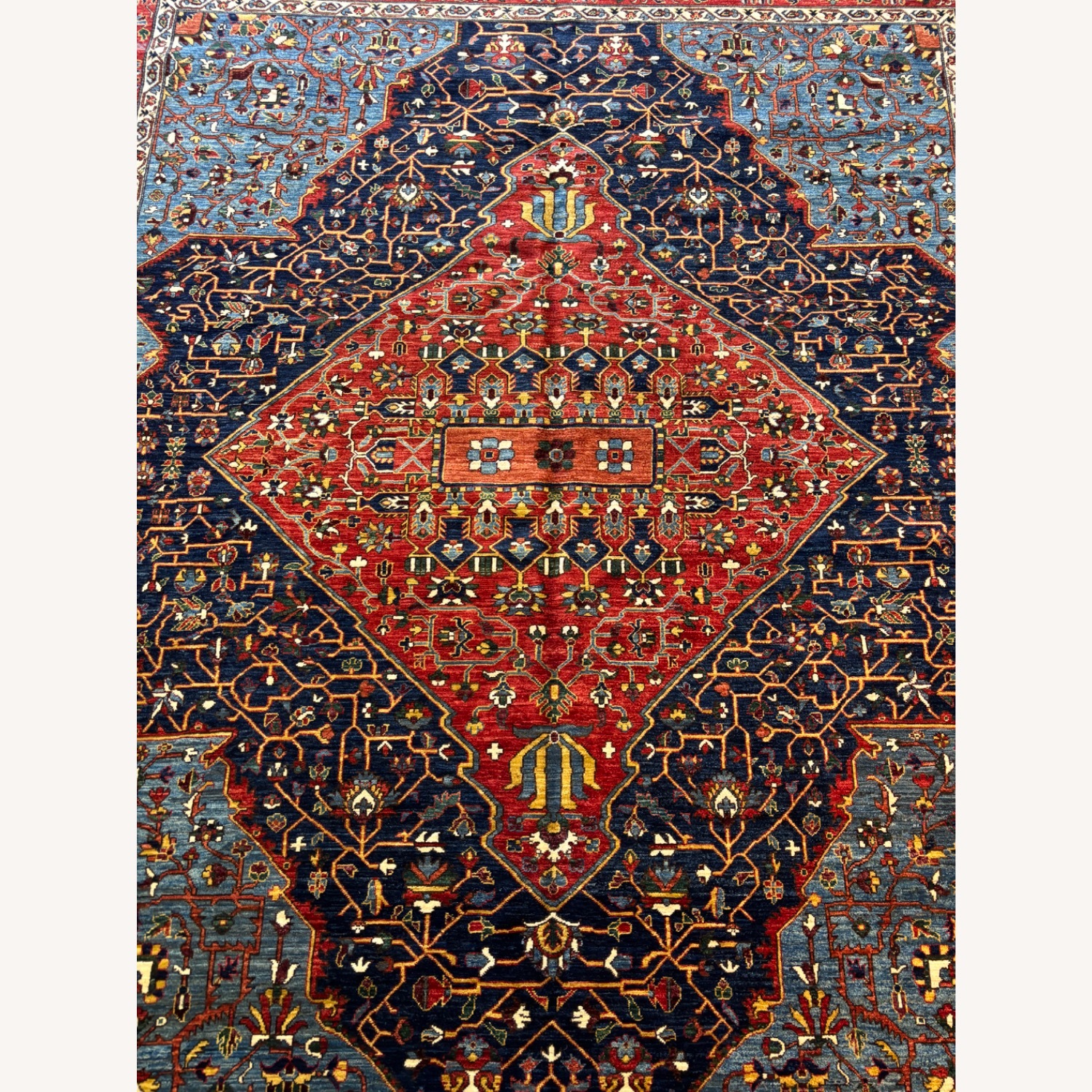M. Christopher Collection Red Wool Area Rug 8 x 10 - image-8