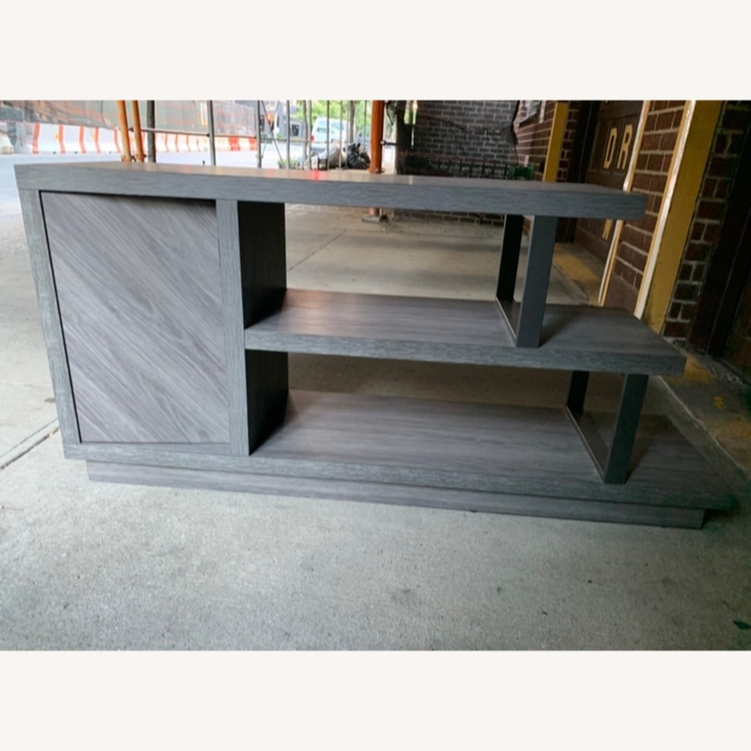 Twin Star Home Solid Wood TV Stand - image-1