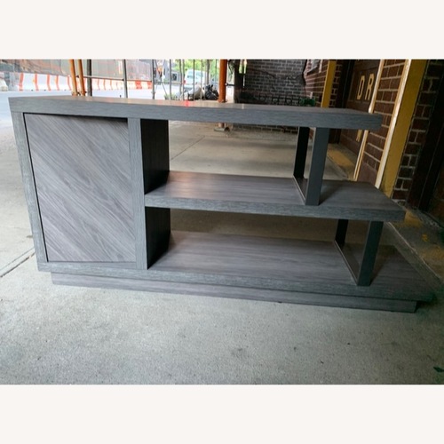 Used Twin Star Home Solid Wood TV Stand for sale on AptDeco