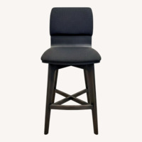 Canadel Downtown Dark Gray Fabric Stools
