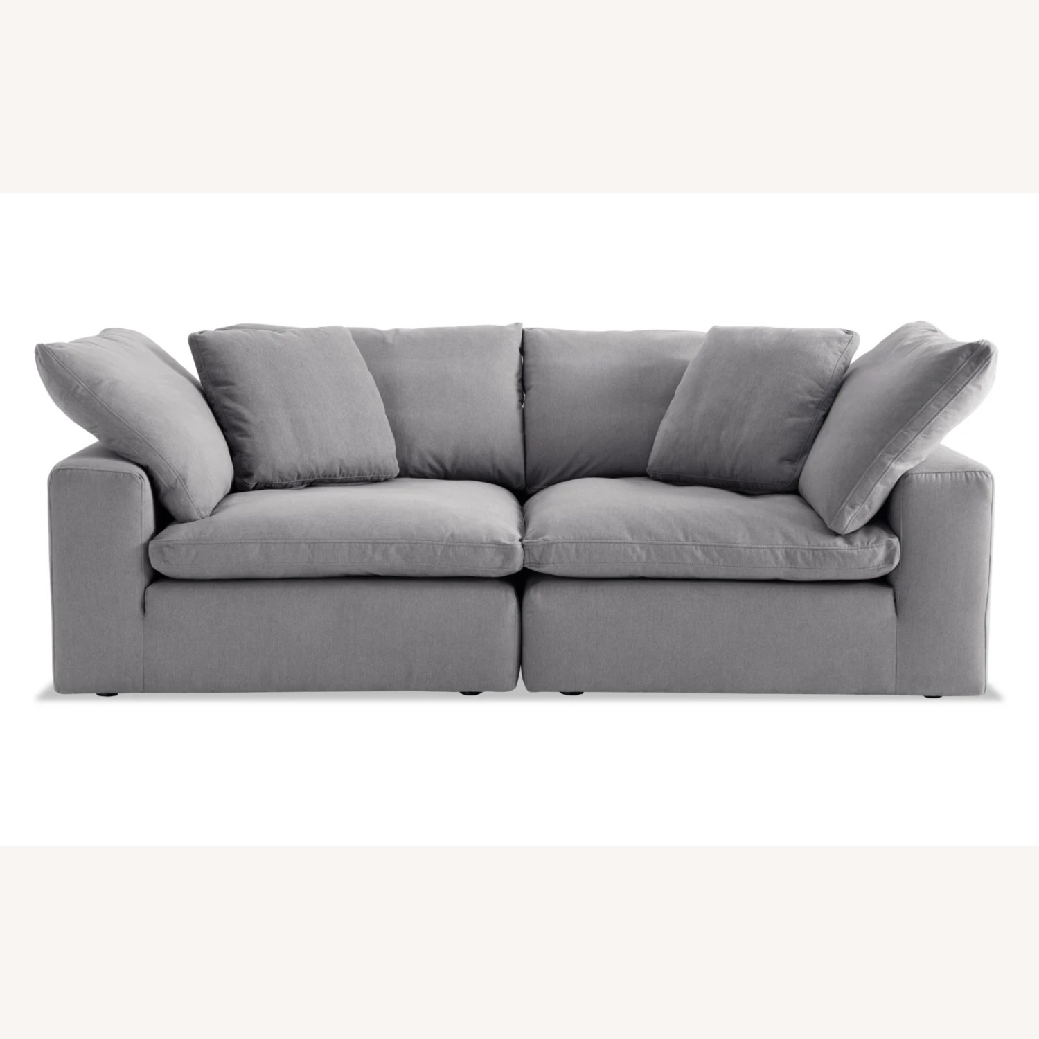 Bob's Discount Furniture Dream Gray 88'' Sofa - image-4
