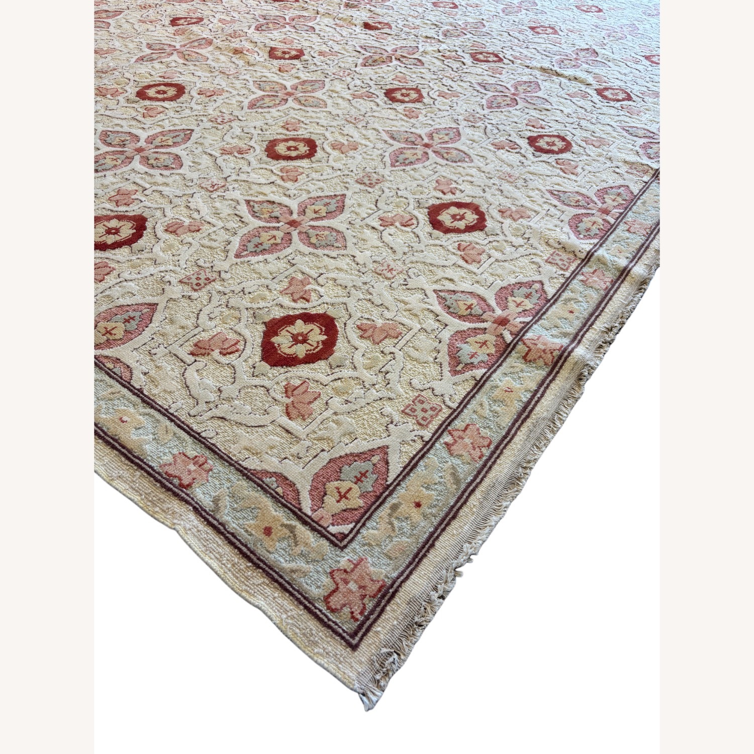 Natural Wool Area Rug 12' x 16' - image-5