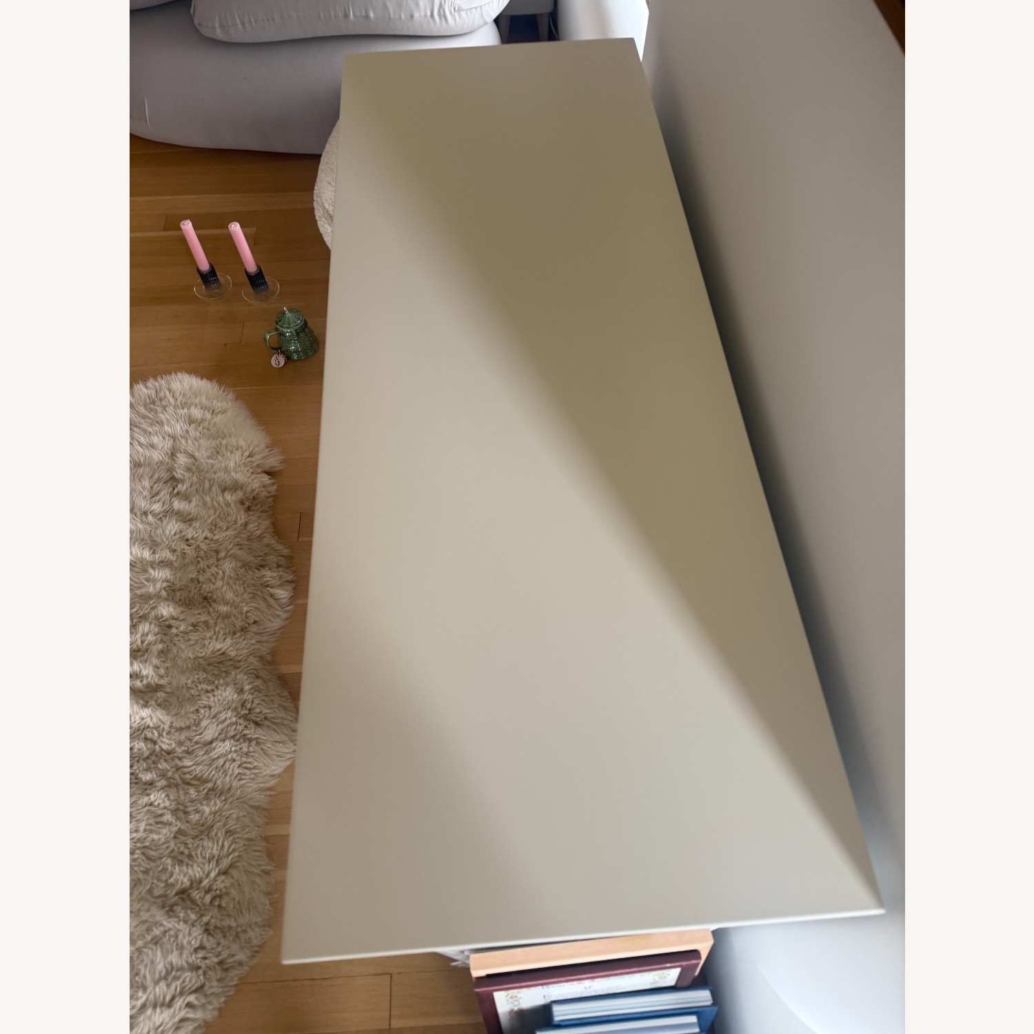 West Elm Pippa 6 Drawer White Wood Dresser - image-3