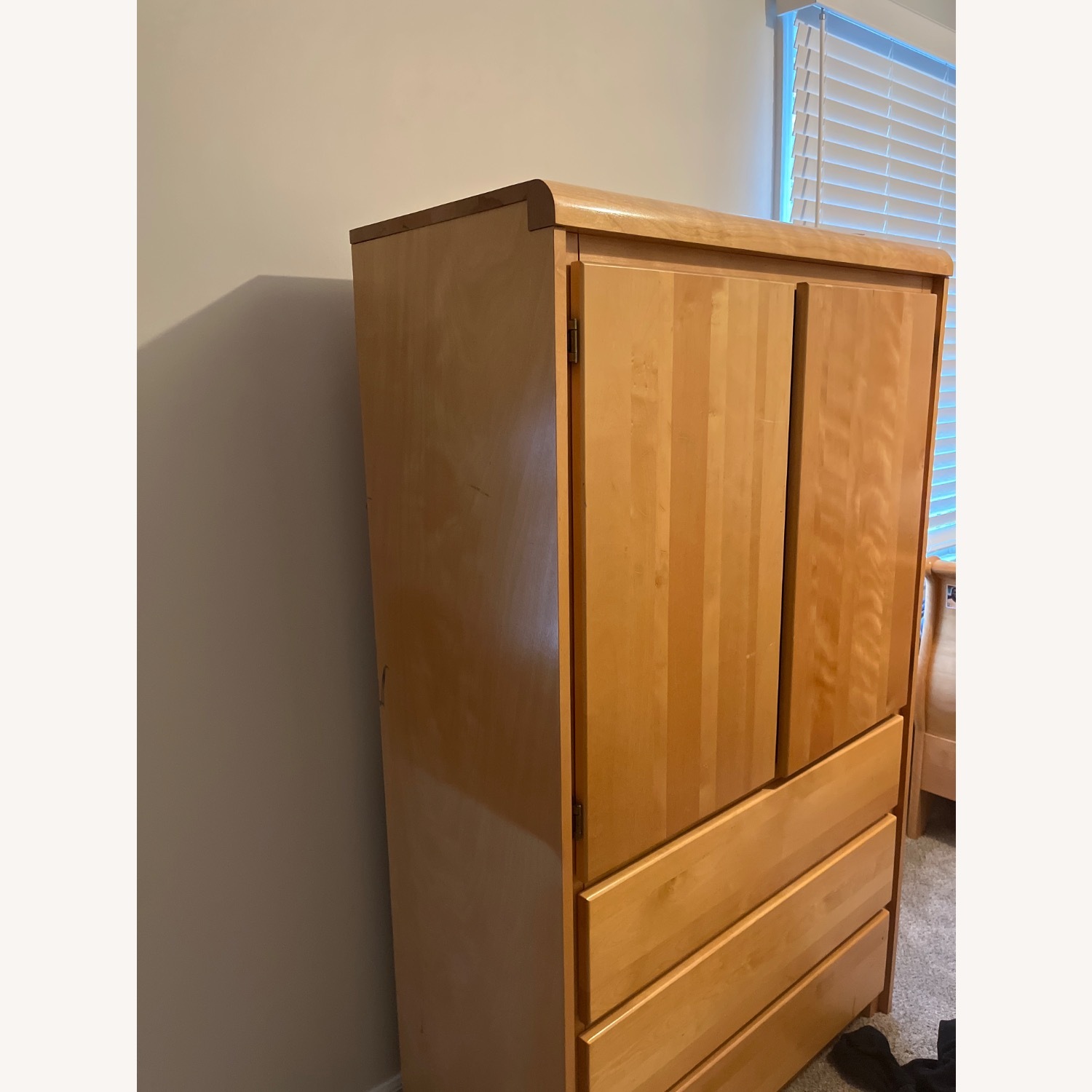 Bellini Furniture Wood Armoire - image-7