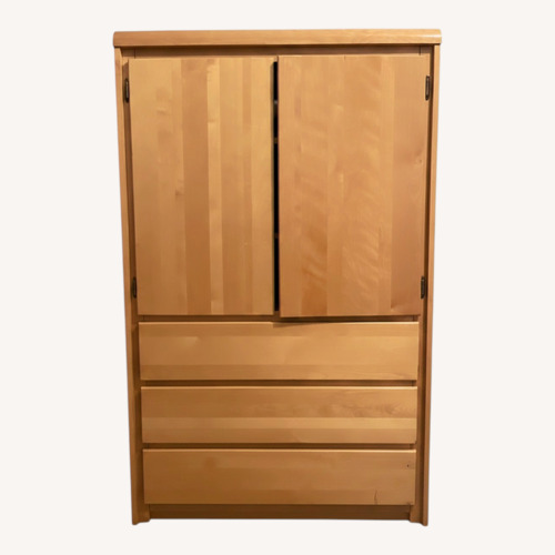 Used Bellini Furniture Wood Armoire for sale on AptDeco