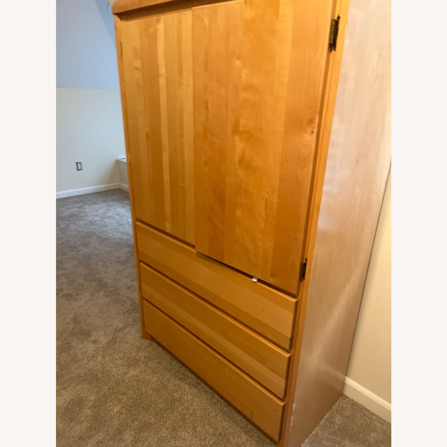 Bellini Furniture Wood Armoire - image-4